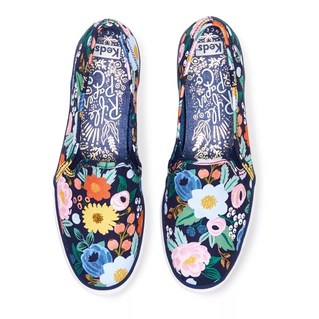 Keds rifle paper slip ons sale