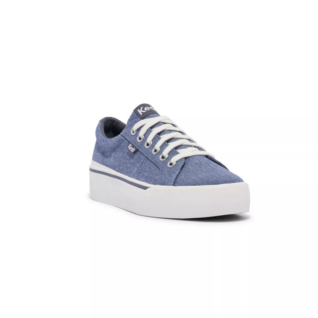 Keds Jump Kick Duo Chambray Lace Up Free Shipping KEDS