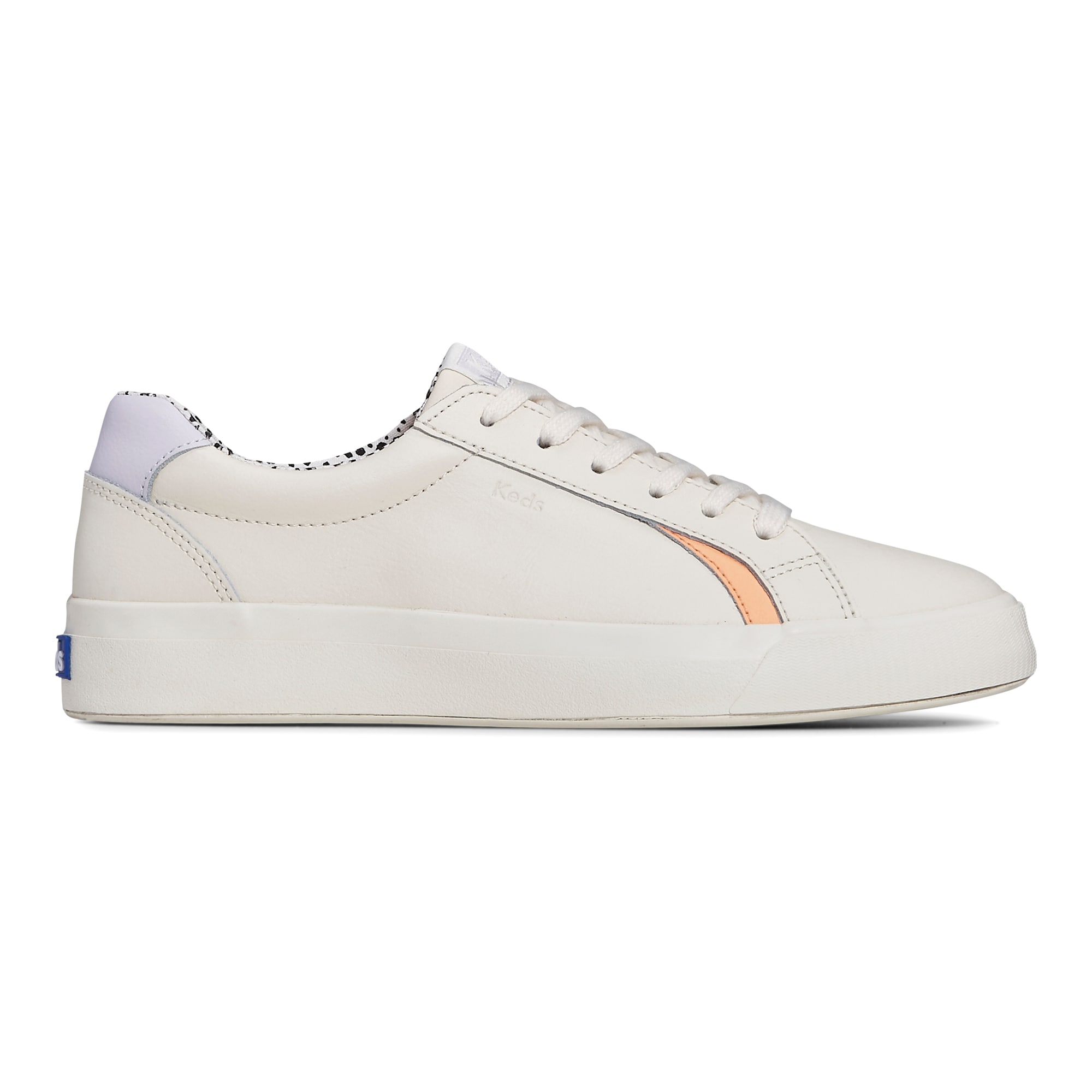 Keds Pursuit Leather Pop Lining Lace Up - Free Shipping | KEDS