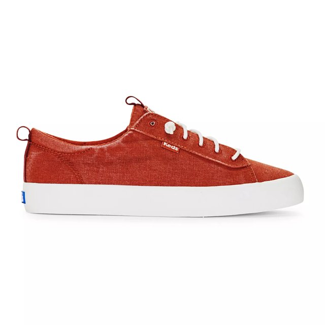 Keds orange canvas hotsell sneakers