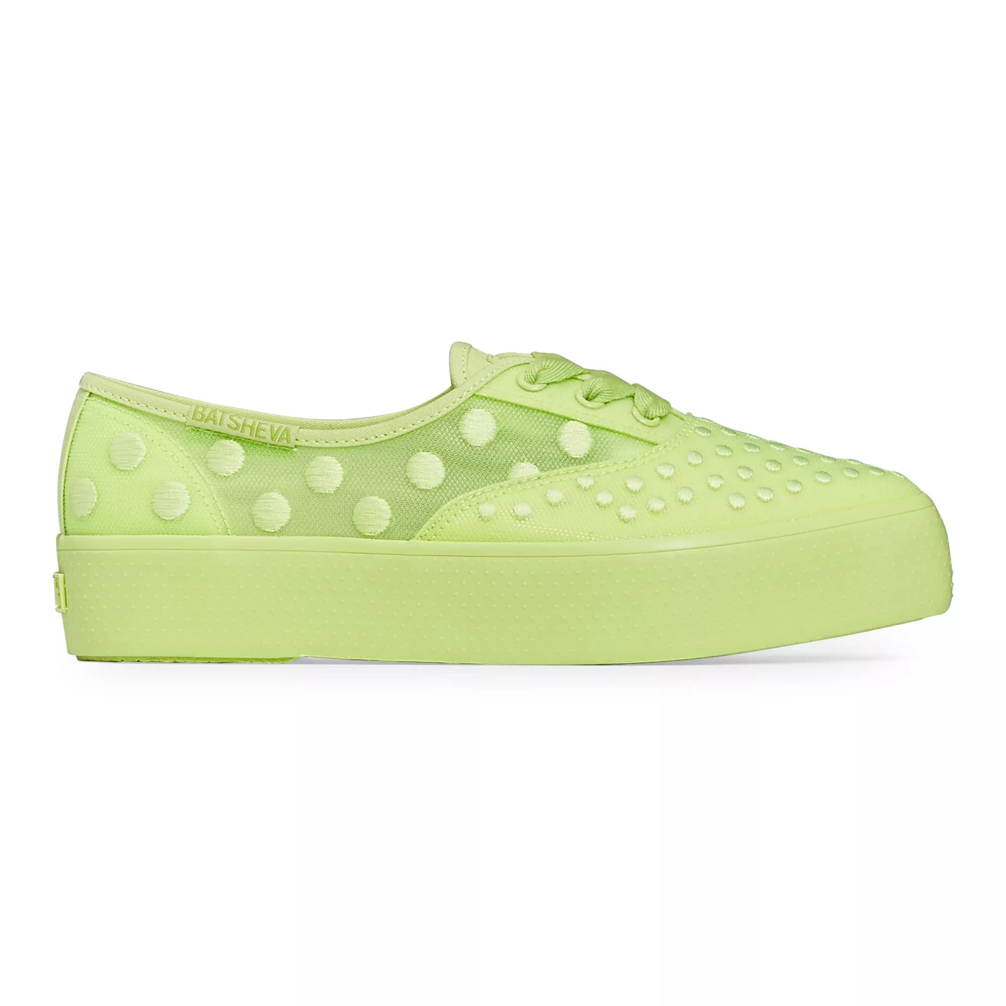 Keds x Batsheva Point Mesh Polka Dot Lace Up Free Shipping KEDS