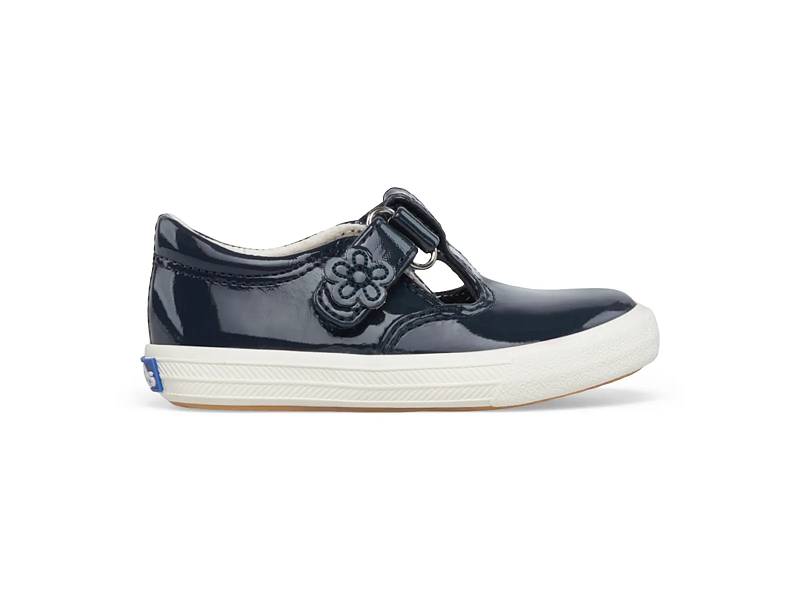 Girls navy blue keds deals